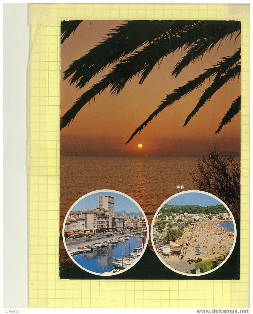 83 - La Seyne Sur Mer - Coucher De Soleil Et 2 Vues - CPM 1987 - Ed Azur N° 121 - La Seyne-sur-Mer