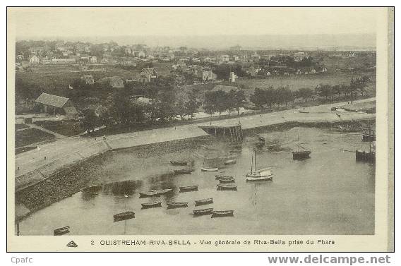 OUISTREHAM-RIVA-BELLA : Vue Générale Prise Du Phare - Riva Bella