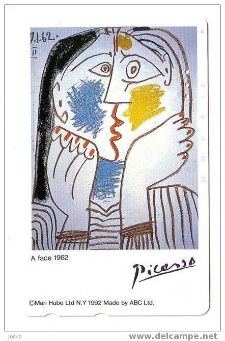 PICASSO (Japan Old Card) Painting Masterpiece Peinture Tableau Malerei Pittura Cuadro Quadro Schilderen Tableaux - Pittura