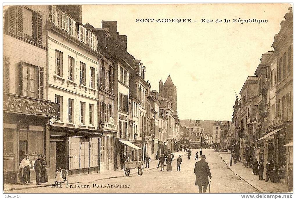 Pont-Audemer Rue De La République - Pont Audemer
