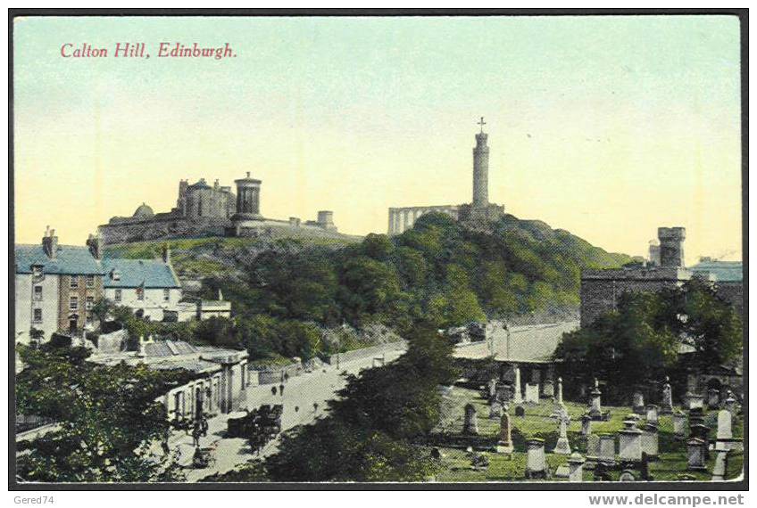 GB : Edinburgh - Calton Hill  (circa 1910) - Midlothian/ Edinburgh