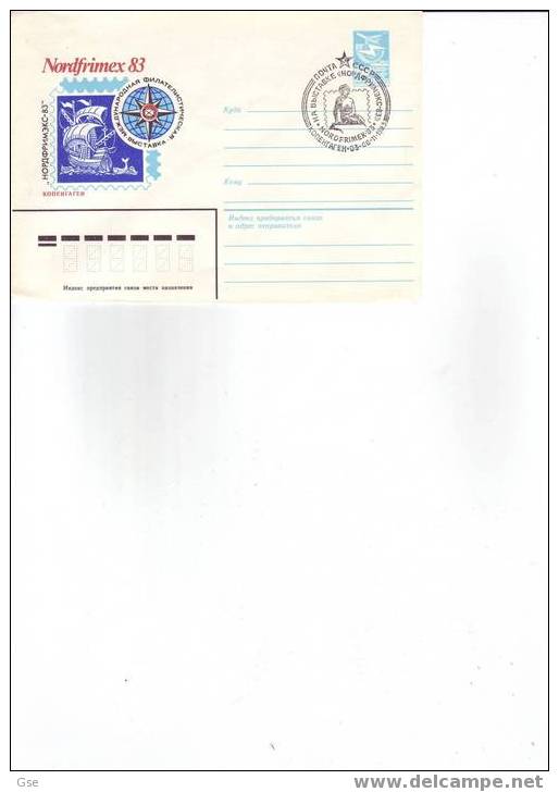 U.R.S.S. 1983 - Intero Postale - Annullo Speciale Illustrato - Flotta Russa - Sonstige (See)