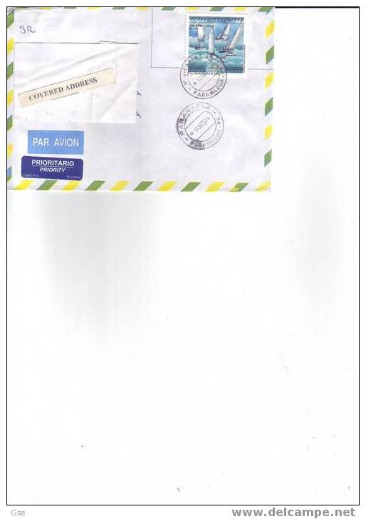 BRASILE 2004 - Lettera Per L´Italia - Vele - Storia Postale