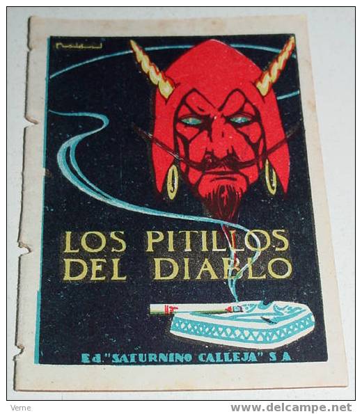 ANTIGUO CUENTO LOS PITILLOS DEL DIABLO - ED. SATURNINO CALLEJA - JOYAS PARA NIÑOS - CUENTOS MORALES - SERIE IX - TOMO 16 - Children's