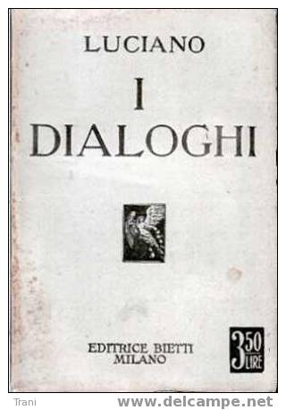 DIALOGHI - Libro Del 1933 - Alte Bücher