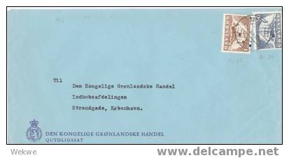 470 /  GRÖNLAND - GREENLAND –  3. 6. 1961 Commercial Cover – Ships (Brief, Letter, Lettre) - Covers & Documents