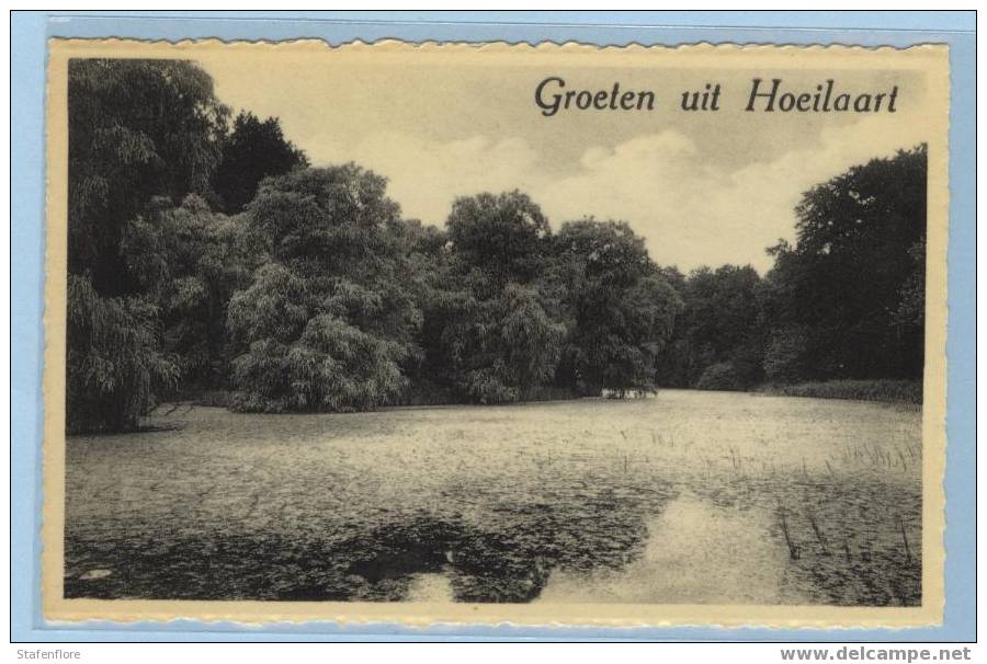 HOEILAART ZICHT OP DE VIJVER VAN GROENENDAEL - Hoeilaart