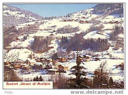 CPSM - SAINT-JEAN-D'AULPS - Vue Générale - Coul - Déb70 - - Saint-Jean-d'Aulps
