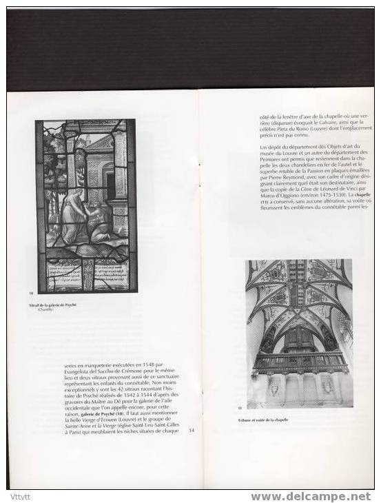 Le Château D´Ecouen (Val D´Oise, 95), 24 Pages, 11 Cm Sur 23 Cm, Collection Petit Guide, N° 42 - Ile-de-France