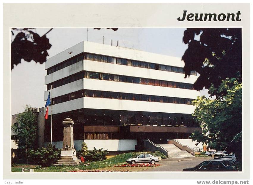 Nord Jeumont Centre Administratif Georges Pompidou , Flamme Postale - Jeumont