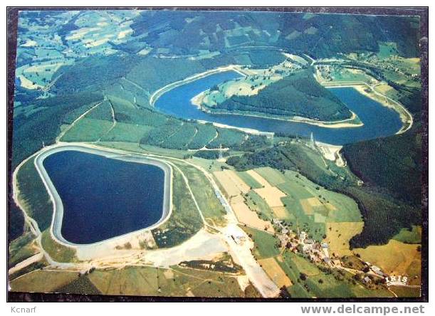 CP De TROIS-PONTS "centrale Hydro-életrique / Bassin Inférieur Et Supérieur  " COO . - Trois-Ponts