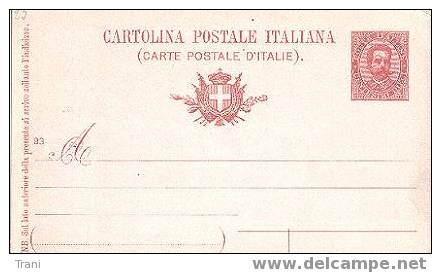CARTOLINA POSTALE - 1893 - Entiers Postaux