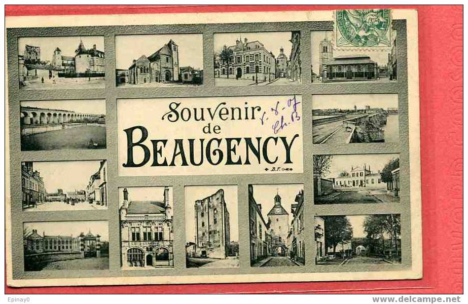 B - 45 - Souvenir De BEAUGENCY - Beaugency