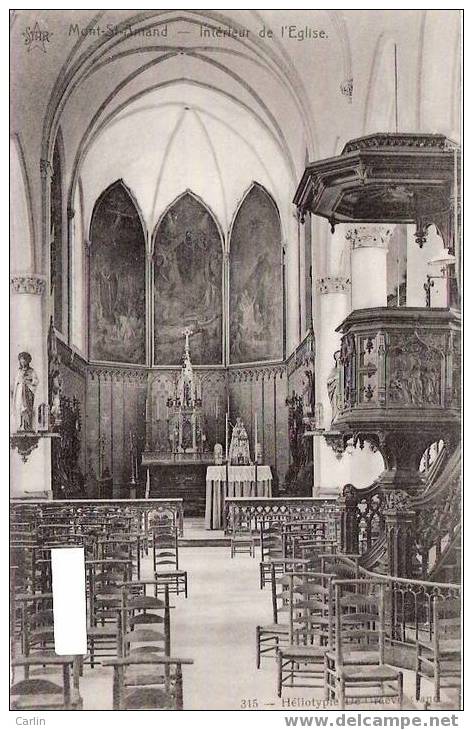 Sint Amandsberg  Intérieur De L´église - Gent