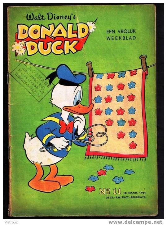 1961 - DONALD DUCK - N° 11 - 18 Maart 1961 - Weekblad - Donald Duck