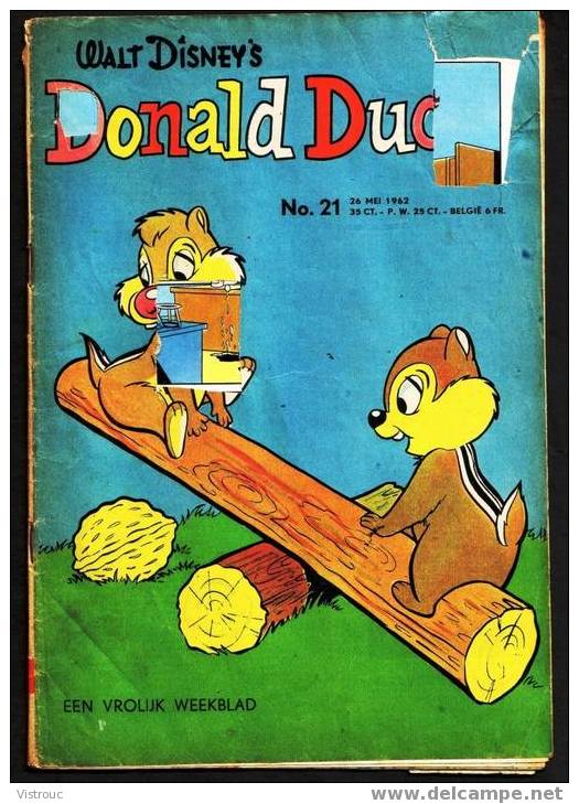 1961 - DONALD DUCK - N° 21 - 26 Mei 1961 - Weekblad - Bad Condition - Donald Duck