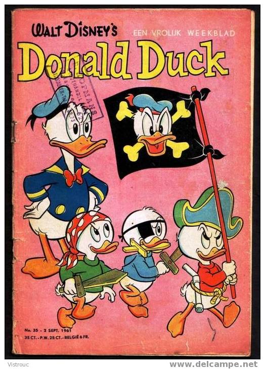 1961 - DONALD DUCK - N° 35 - 2 Sept 1961 - Weekblad - - Donald Duck