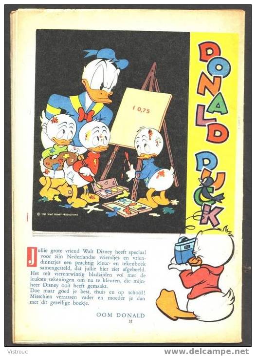 1961 - DONALD DUCK - N° 38 - 23 Sept 1961 - Weekblad - - Donald Duck