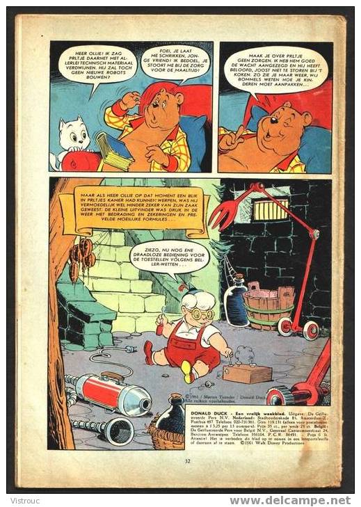 1961 - DONALD DUCK - N° 49 - 9 Dec 1961 - Weekblad - - Donald Duck