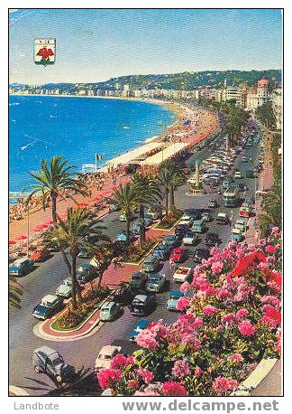 Nice La Promenade Des Anglais 12 Cote D´Azur - Places, Squares