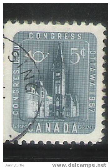 Canada 1957 UPU 14th Congress Ottawa 5c Used - Gebraucht