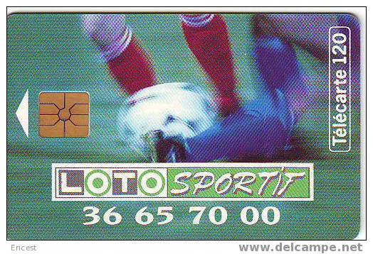 LOTO SPORTIF 120U 09.93 ETAT COURANT AVEC 2EME LOGO MORENO - 1993