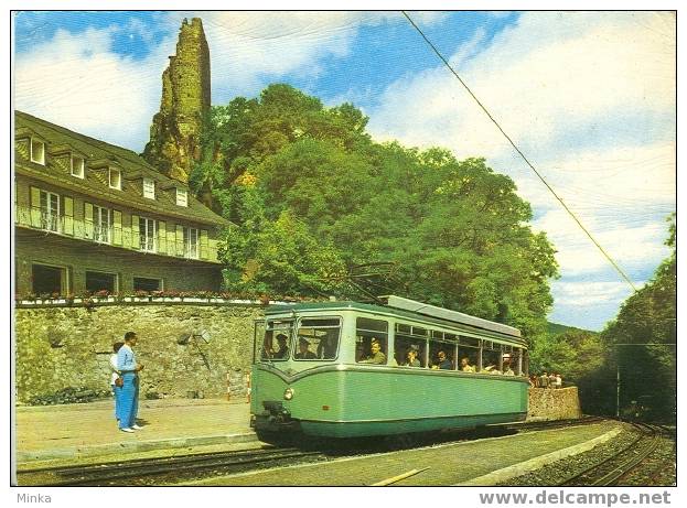 Konigswinter Am Rhein : Drachenfelsbahn Und Drachenfels , Tram - Drachenfels