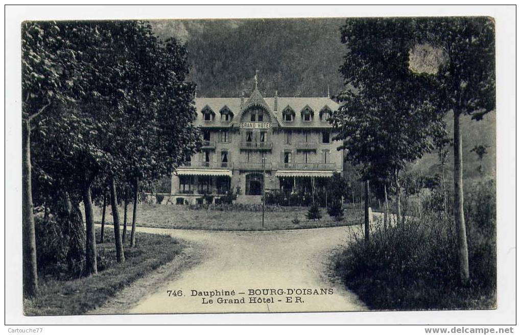 J20 - BOURG-D'OISANS - Le Grand Hôtel (1919) - Bourg-d'Oisans