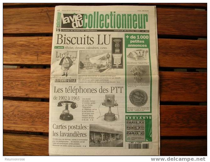 La Vie Du Collectionneur N°167 Les Biscuits LU  (voir Le Scan) - Antichità & Collezioni