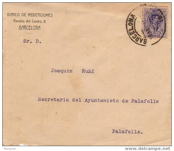 Carta Barcelona 1911 - Brieven En Documenten