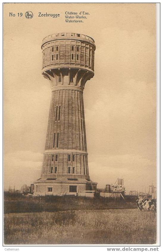 Zeebrugge Watertoren (a2836) - Zeebrugge