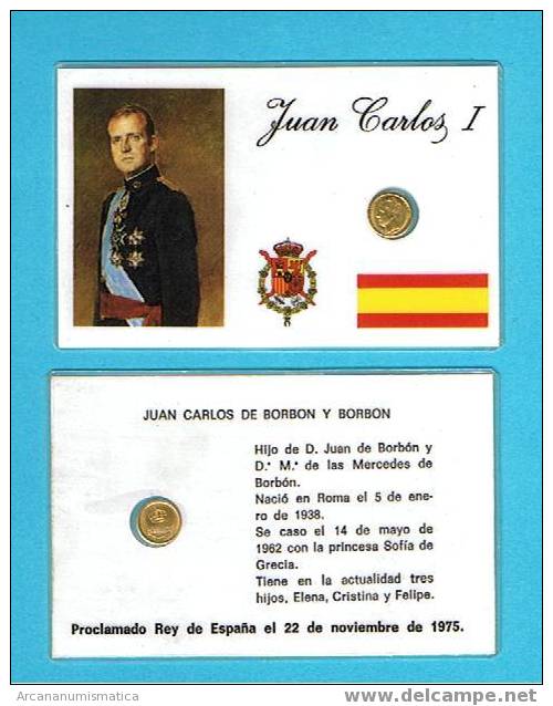 DL-68  JUAN CARLOS I Medalla Miniatura Proclamacion De Su Reinado - Otros & Sin Clasificación