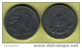 "DDR"- 50 Pfennig - 1968 A - Gebraucht/used - 50 Pfennig