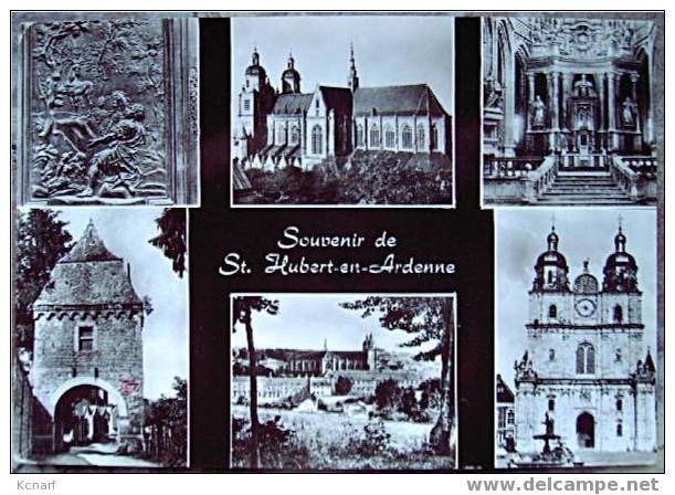 CP De SAINT HUBERT " Souvenir De St Hubert En Ardenne " . - Saint-Hubert