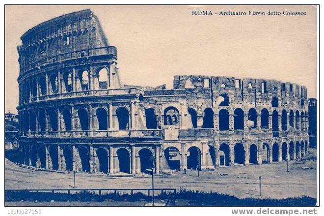 ROME - Anfiteatro Flavio Detto Colosseo - Colosseo