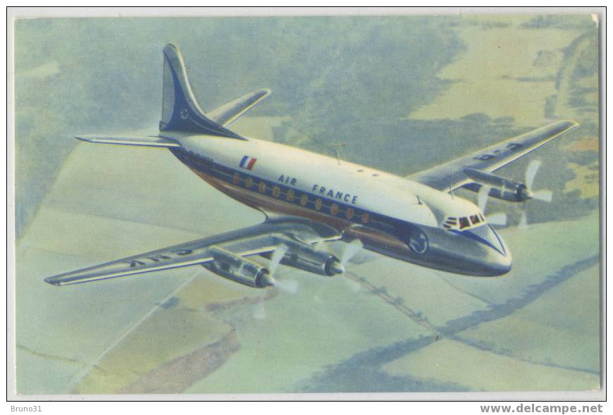 AIR FRANCE / VICKERS " VISCOUNT " - 1946-....: Moderne