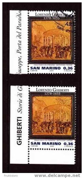 San Marino Mi 1663 Lorenzo Ghiberti (2005) - Ungebraucht