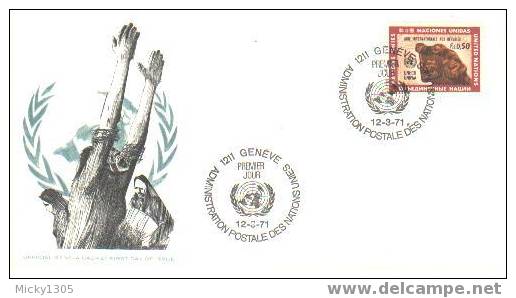 UNO Genf - FDC (Y182) - FDC