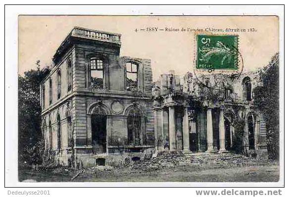 Decb  9210604 Issy Ruines De L'ancien Chateau N° 4 - Issy Les Moulineaux