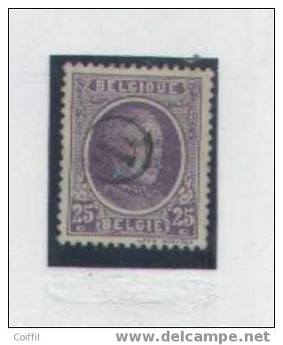 198 Met De POSTBUSTEMPEL " Z "   !!!!!!!!!!!!!!!!!!!Rare Op Zegel - 1922-1927 Houyoux