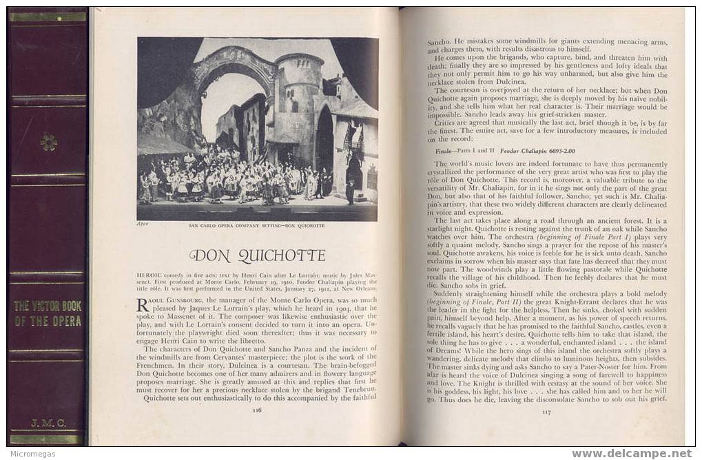 The Victor Book Of The Opera. Stories Of The Operas With Illustrations And Descriptions Of Victor Opera Records. - Cultural