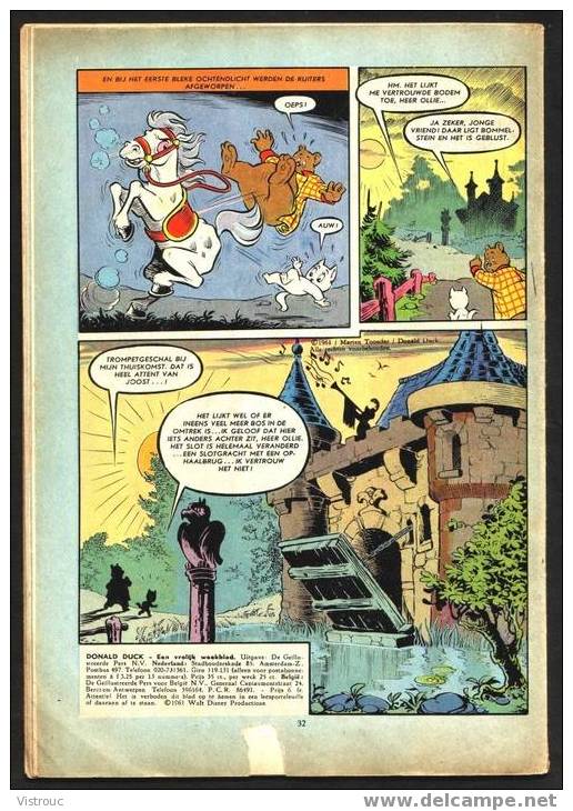 1961 - DONALD DUCK - N° 37 - 16 Sept. 1961 - Weekblad - - Donald Duck