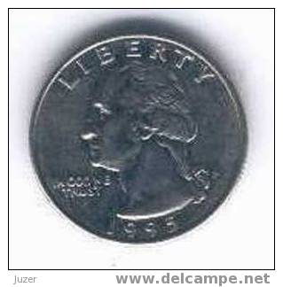 USA: 25 Cent - Quarter (1995) - 1932-1998: Washington