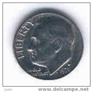 USA: 10 Cent - Dime (1979) - 1946-...: Roosevelt