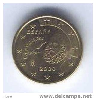 Spain: 10 Euro Cent (2000) - Espagne