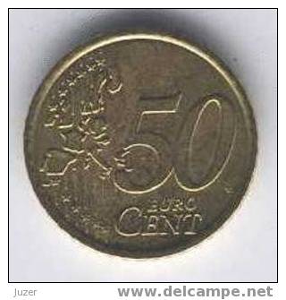 Italy: 50 Euro Cent (2002) - Italy
