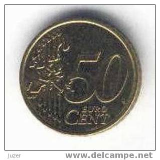 France: 50 Euro Cent (2001) - France