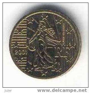 France: 50 Euro Cent (2001) - France