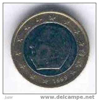 Belgium: 1 Euro (1999) - Belgio