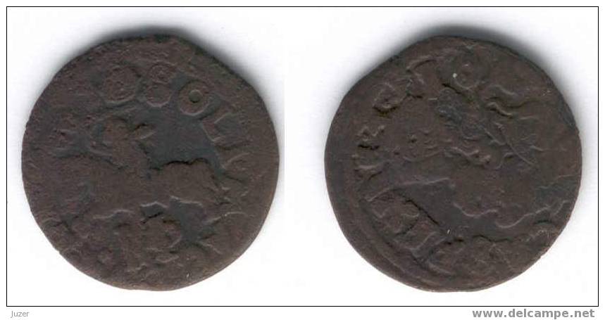 Poland, Lithuania: 1 Solidus Boratinka (1660-1666) (49) - Lithuania